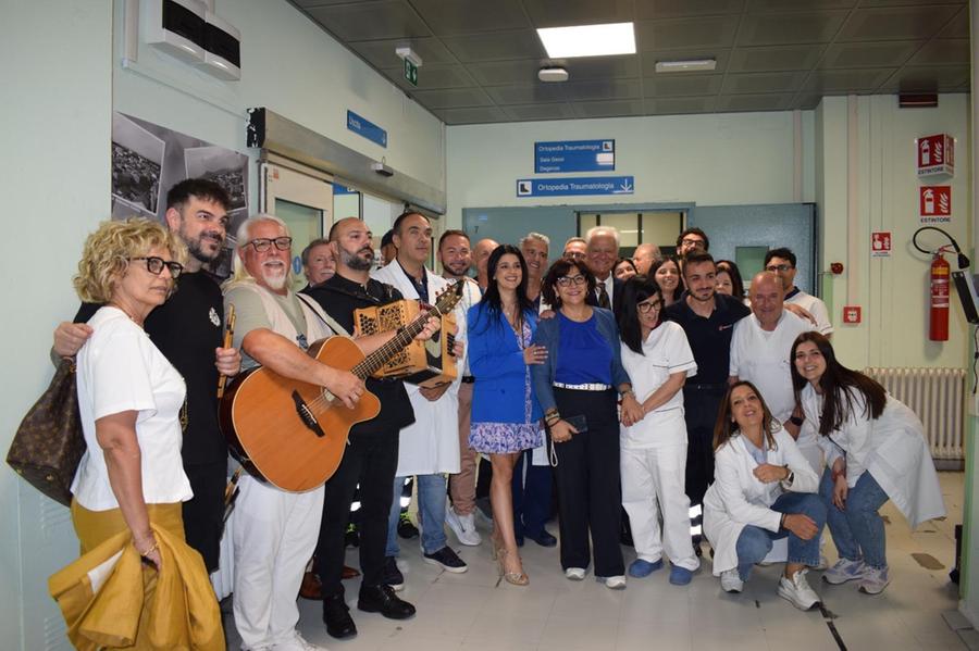 San Gavino, un concerto tra le corsie dell’ospedale per pazienti e operatori sanitari