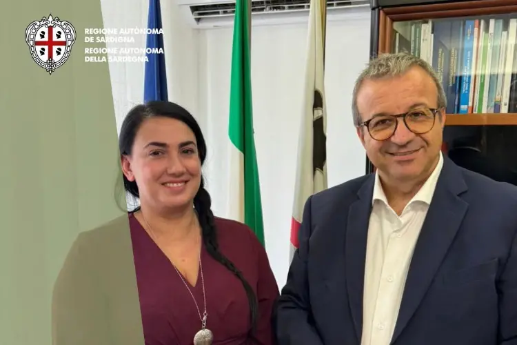 Simona Fois (Cips) ed Emanuele Cani (foto concessa)