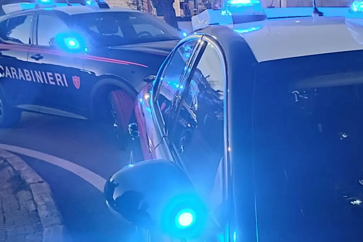 Controlli dei carabinieri.