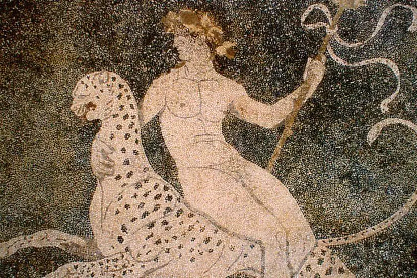 Dioniso a cavallo di un ghepardo (foto Wikipedia)