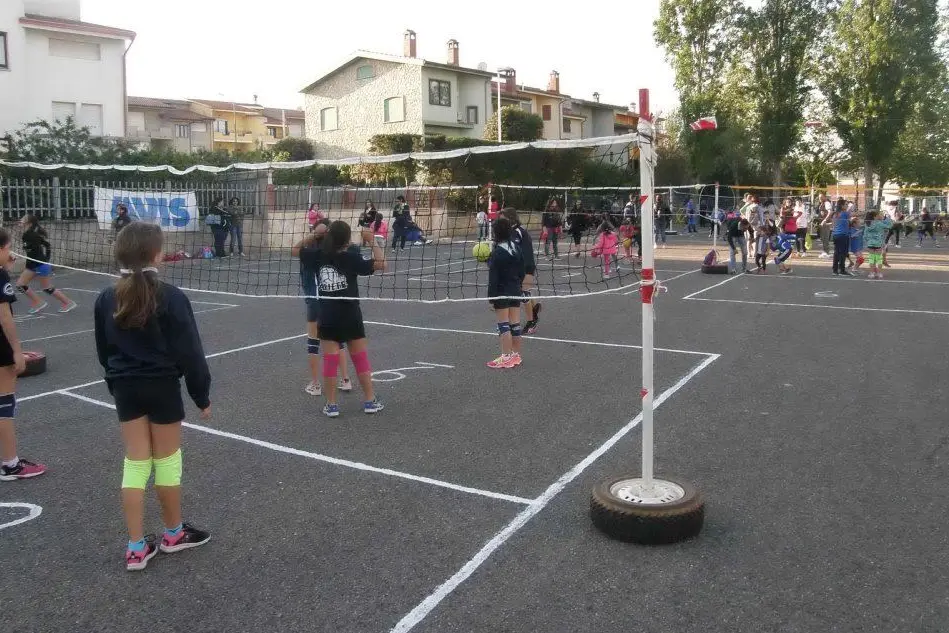 La festa del minivolley a Mogoro