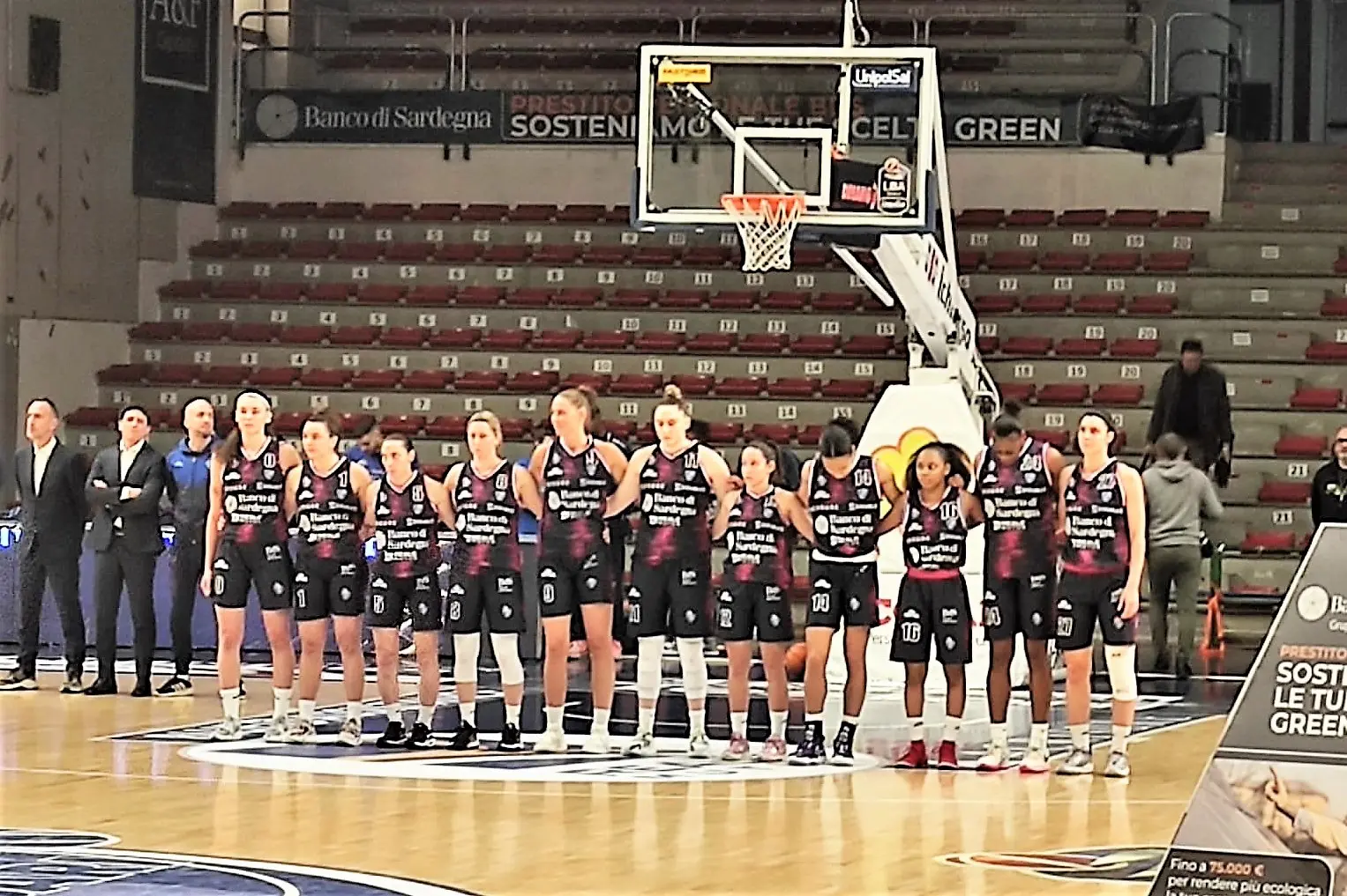 La Dinamo femminile della stagione scorsa (foto G. Marras)