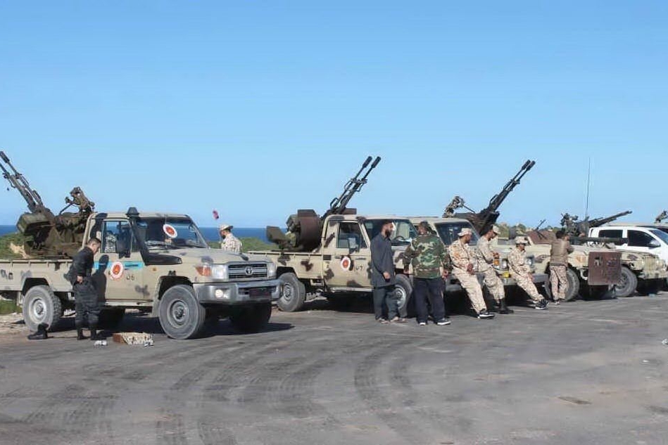 Militari in Libia (Archivio L'Unione Sarda)
