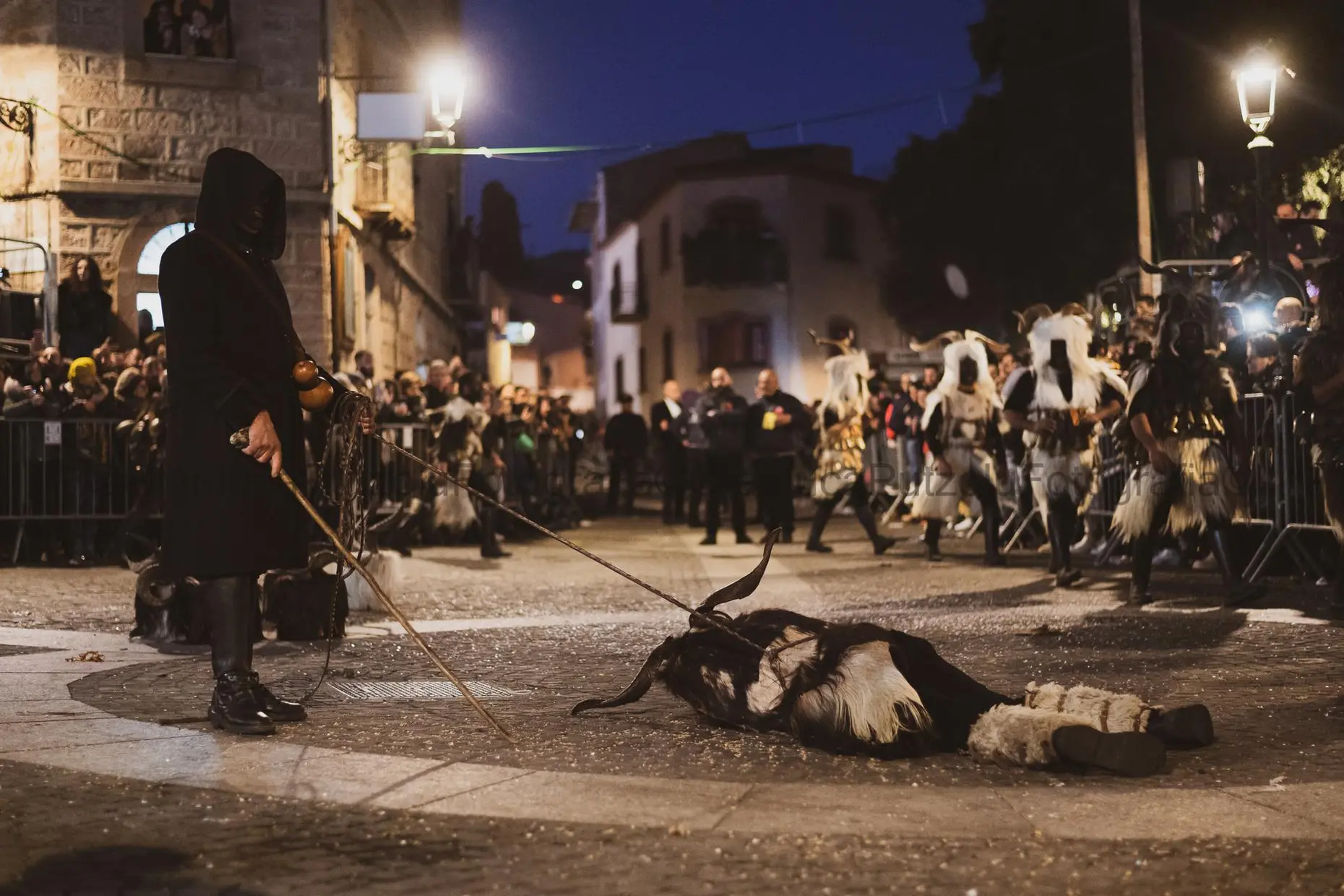 Una precedente edizione di A Maimone a Samugheo (foto Gianluca Putzolu)