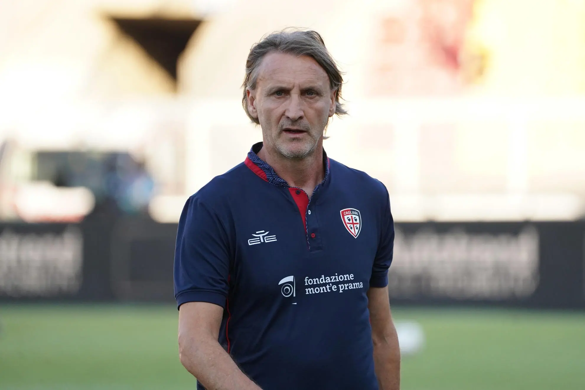 Davide Nicola, allenatore del Cagliari (foto Ansa)