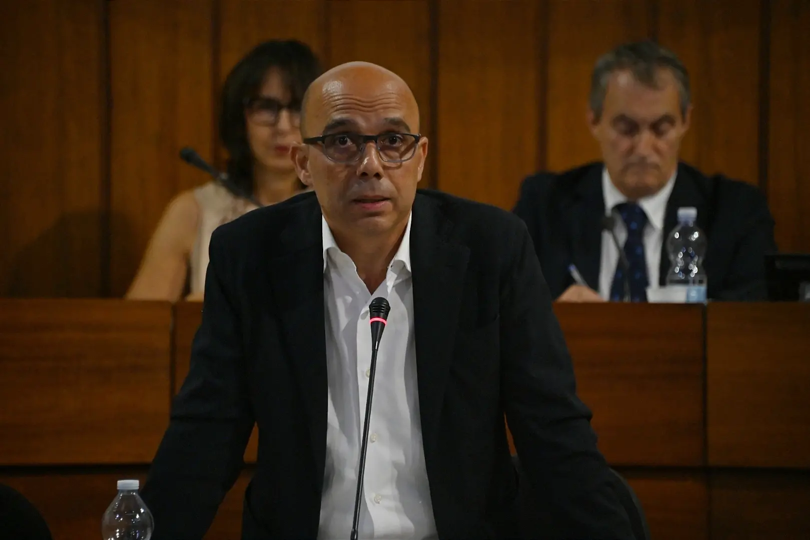 Si dimette il sindaco di Oristano Massimiliano Sanna (foto Chergia)