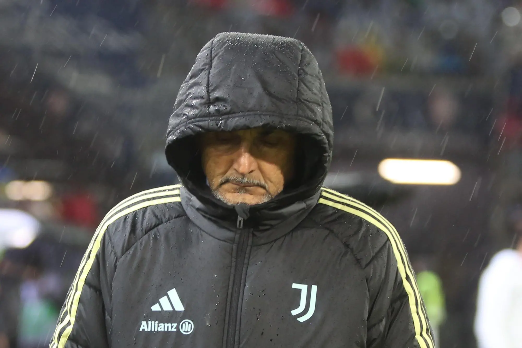 Luciano Spalletti in Cagliari-Juventus (foto Ansa)