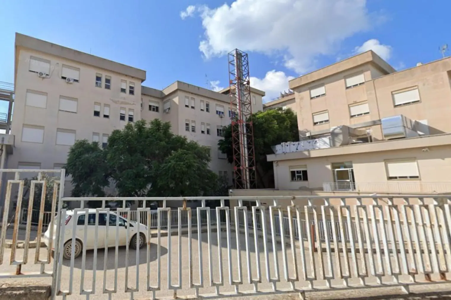 An external view of the hospital (Ansa)