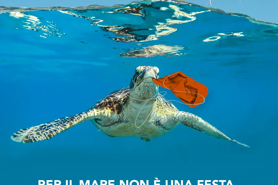 Il manifesto della petizione di Plastic free e Mare vivo