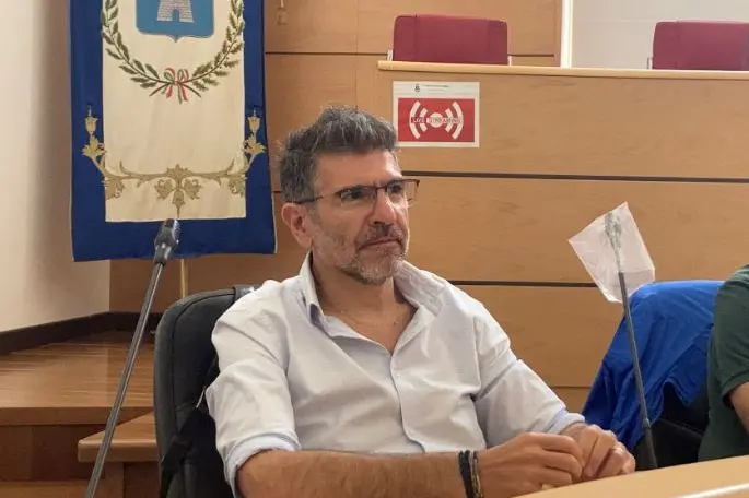 Massimiliano Muretti, segretario Cgil Sassari (foto Pala)