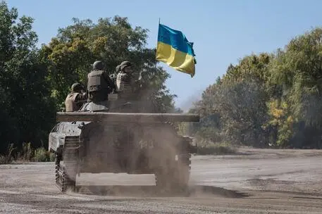 Truppe ucraine (foto Ansa)