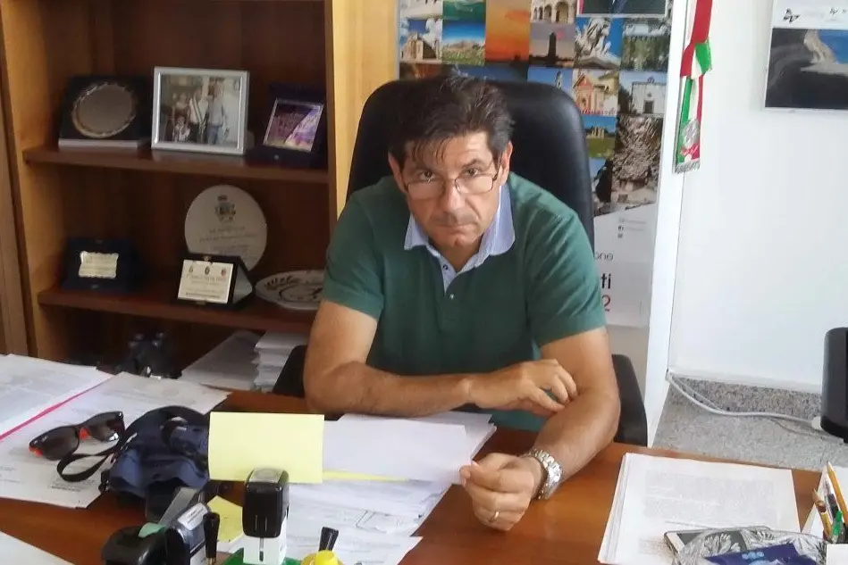 Il sindaco Domusnovas Massimo Ventura