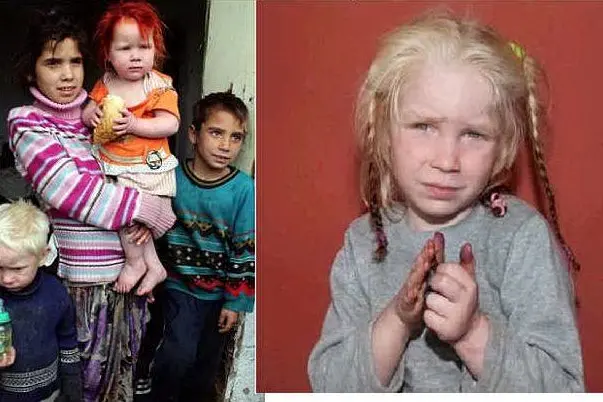 Gli altri figli di Sasha Ruseva, la presunta madre di Maria (a destra)