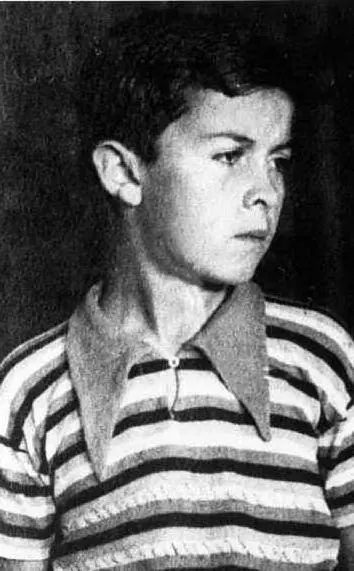 Una foto di Berlinguer da bambino