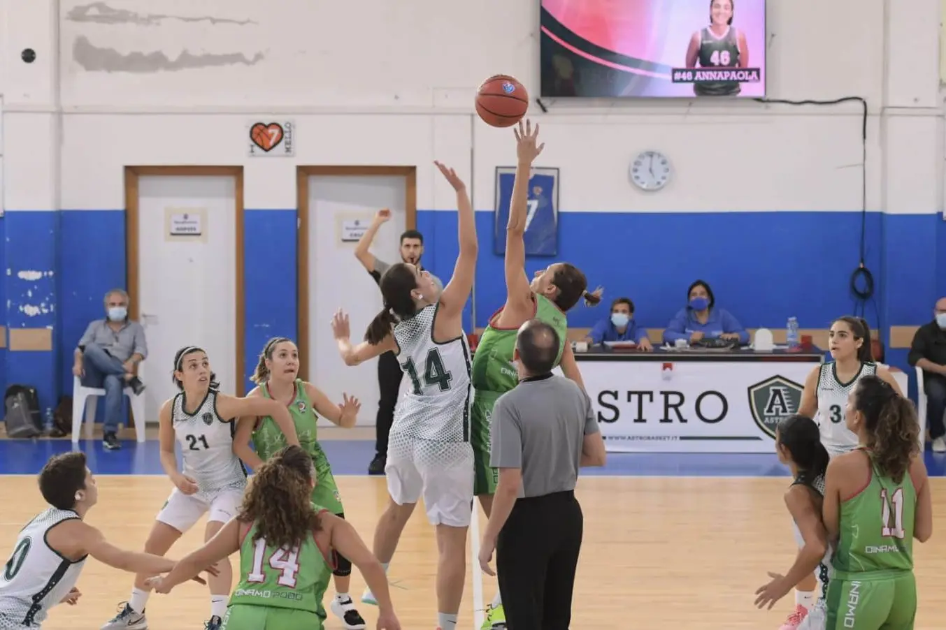 Un'immagine del torneo di Serie B femminile (foto Andrea Chiaramida)