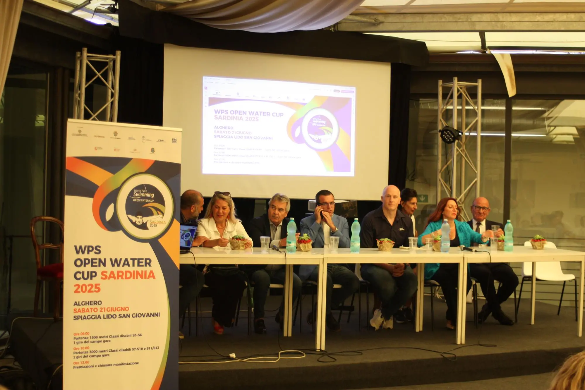 Un momento della conferenza stampa di questa mattina (foto Antonio Burruni)