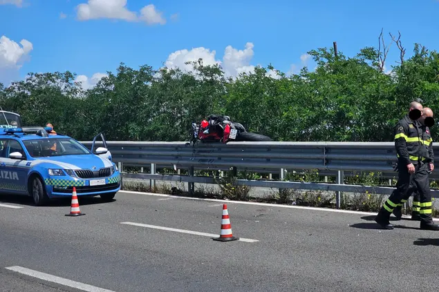 Un incidente (archivio L'Unione Sarda)