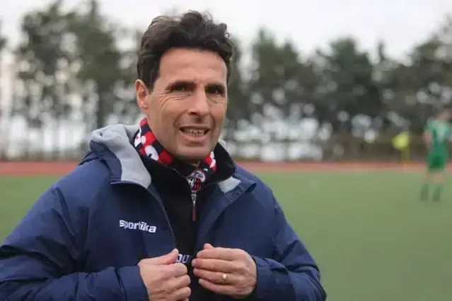 Carlo Cotroneo, allenatore dell’Ilvamaddalena (foto A. Serreli)