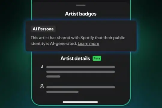Spotify introduce etichetta per gli artisti generati tramite AI