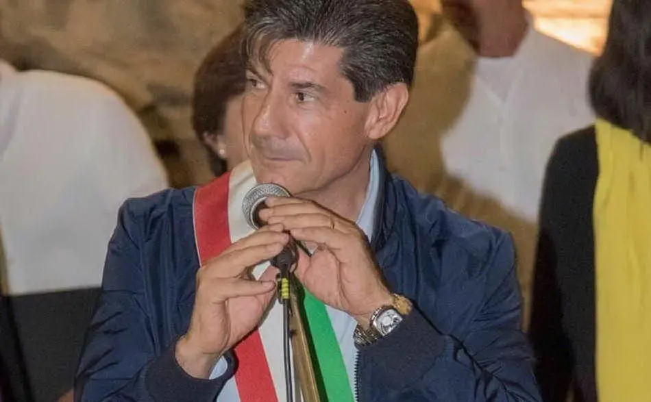 Il sindaco di Domusnovas Massimo Ventura (foto Simone Farris)