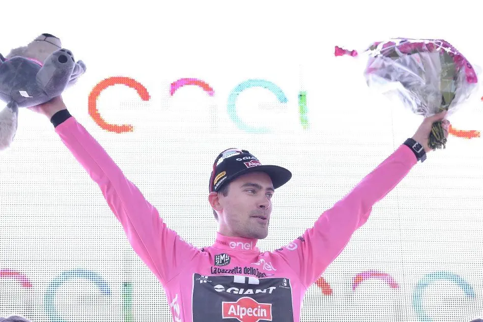 Tom Dumoulin è tornato in rosa
