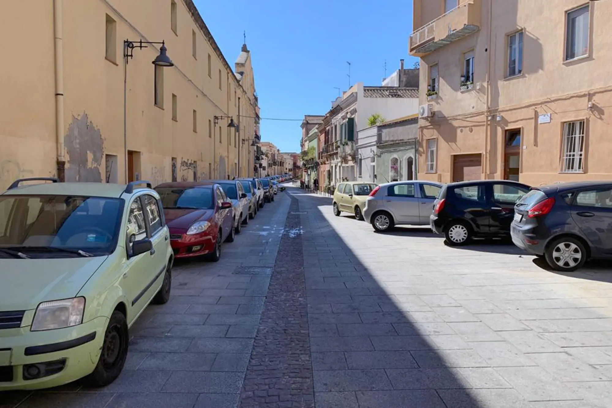 Il quartiere Villanova a Cagliari (Archivio L'Unione Sarda - Ungari)