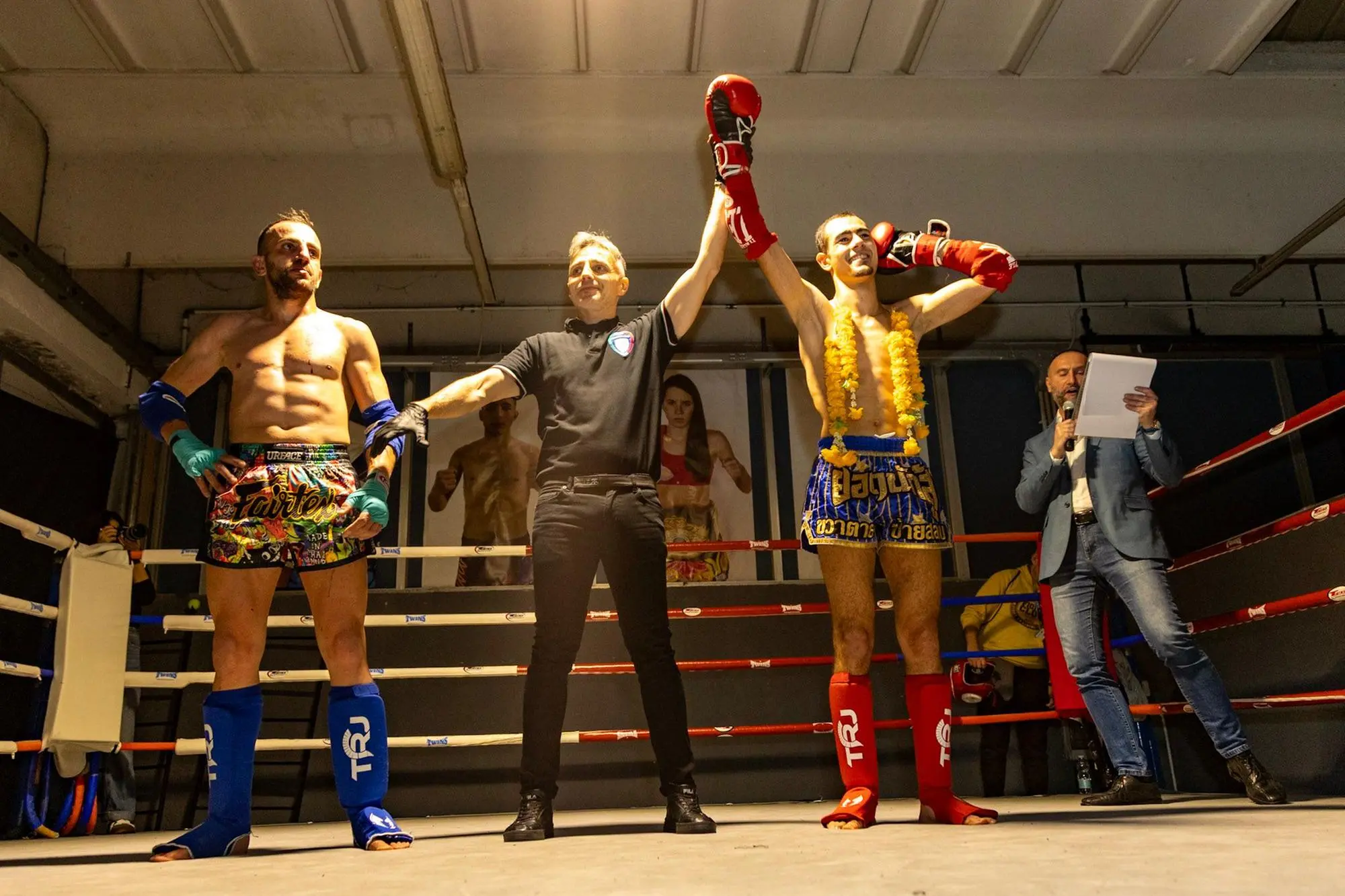 La proclamazione della vittoria di Pontrandolfo (foto ufficio stampa)