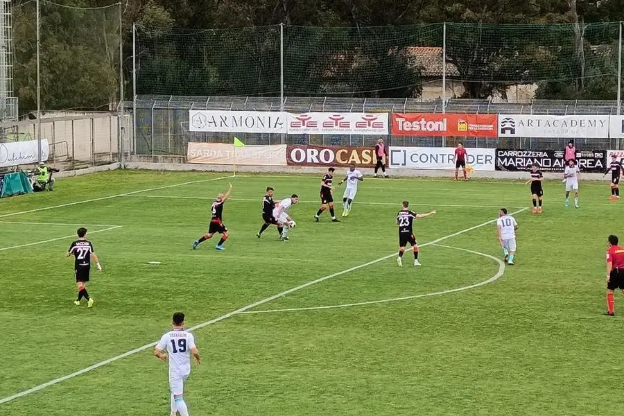 Un'immagine del match tra Olbia e Vis Pesaro (foto Ilenia Giagnoni)