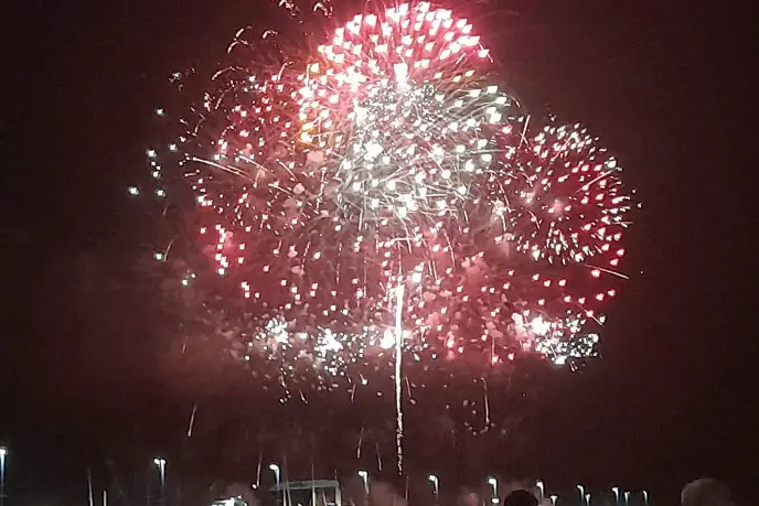 I fuochi d'artificio ad Alghero