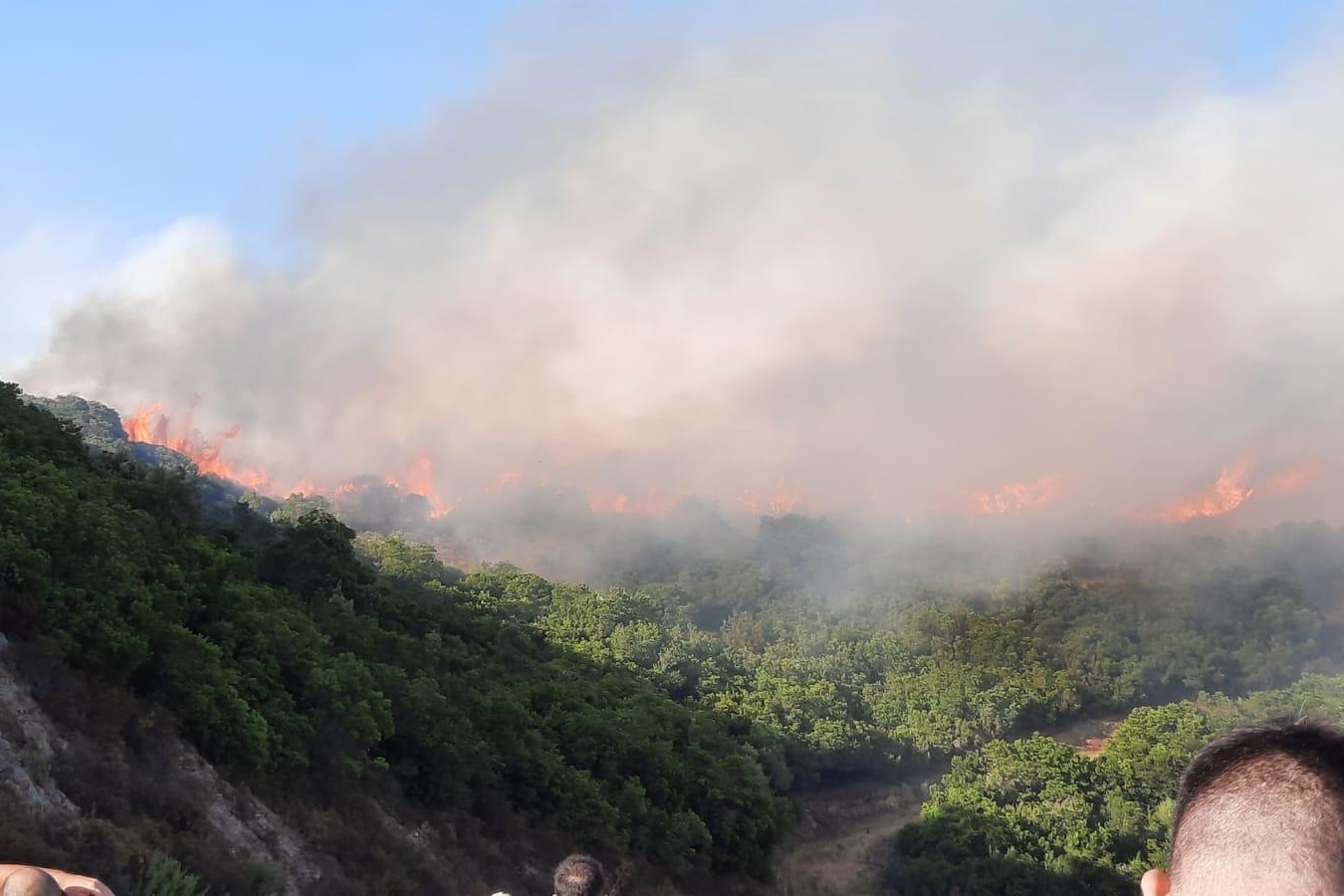 In Sardegna altri 14 roghi, e per sabato mezza Isola è ad alto rischio incendi