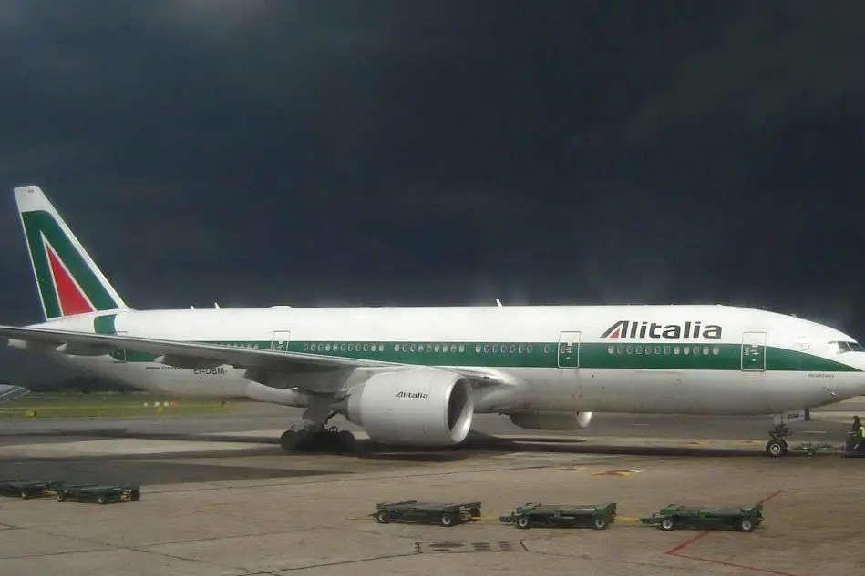 Un Boeing Alitalia