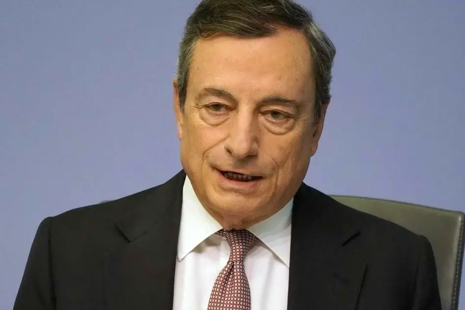 Mario Draghi (archivio L'Unione Sarda)