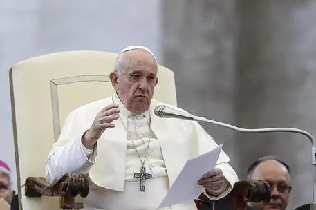 Papa Francesco (foto Ansa)