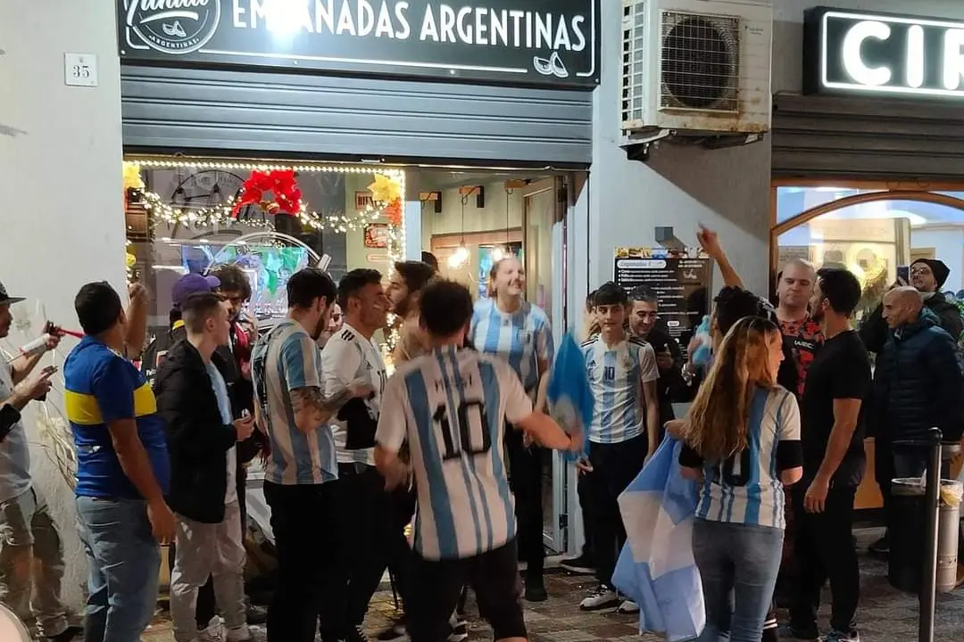 La festa argentina ad Alghero (foto L'Unione Sarda - Tellini)