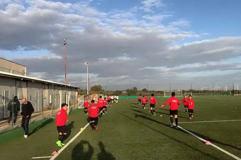Il campo dello Sporting Vigor Capoterra