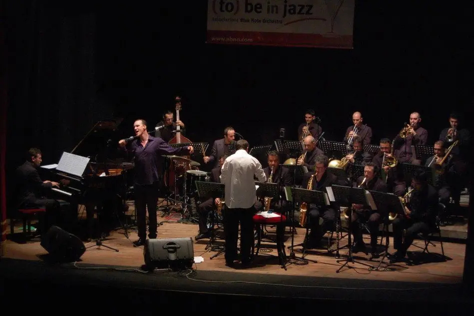 David Linx con l'Orchestra Jazz della Sardegna