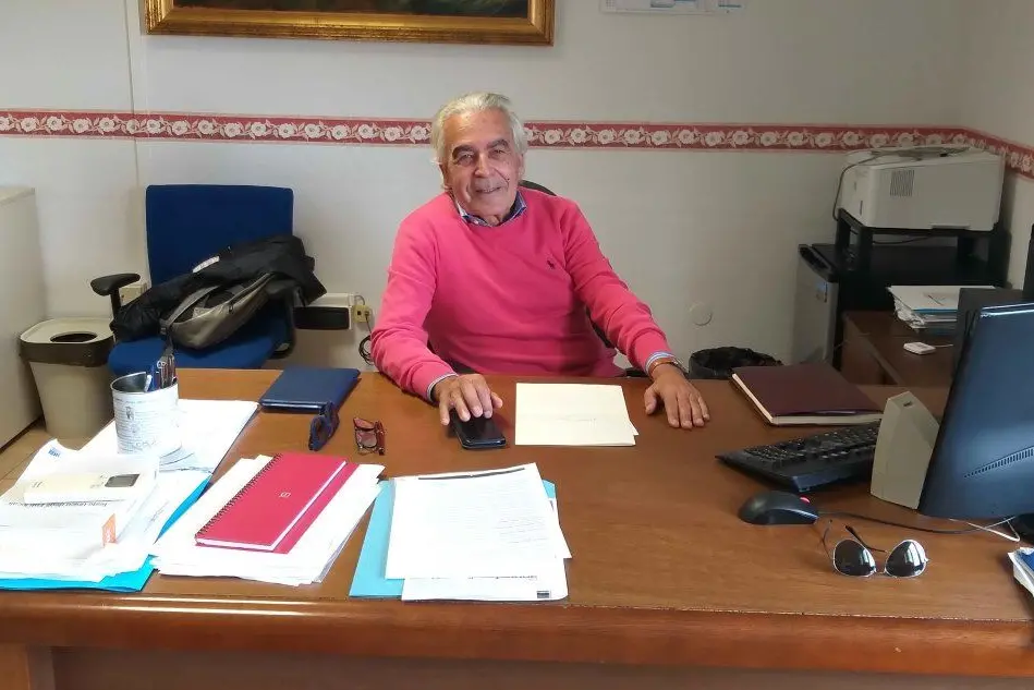 Il nuovo Commissario di Musei, Giovanni Fadda. Ha 73 anni