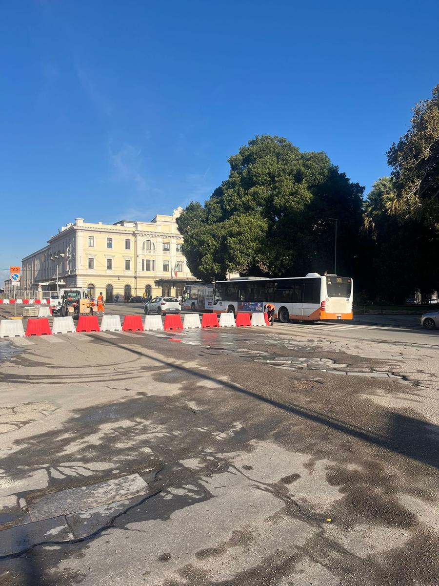 Lavori in piazza Matteotti Cagliari, il CTM riorganizza i capolinea