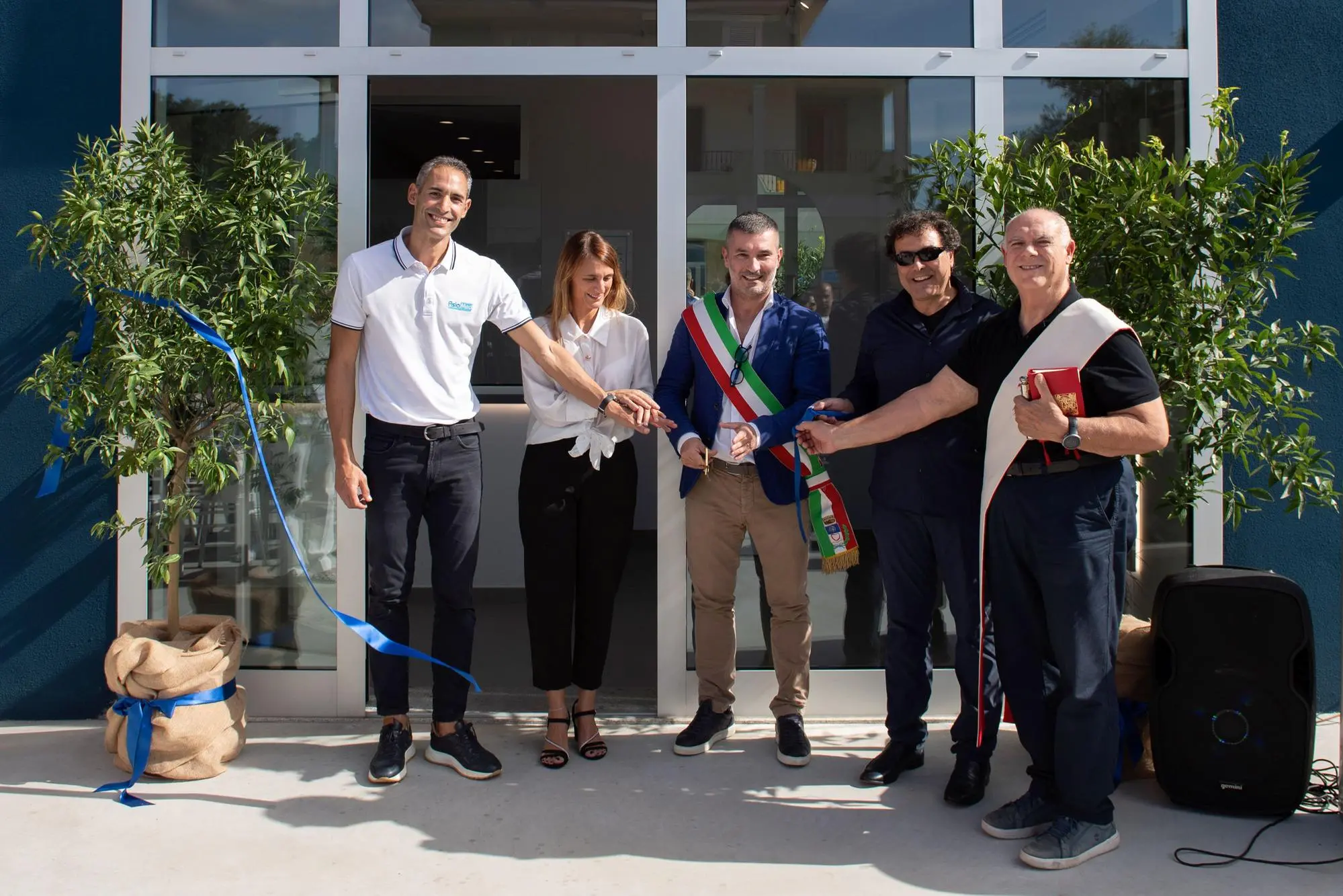 L'apertura del centro medico ad Arzachena