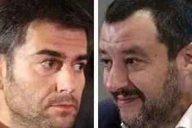 Massimo Zedda e Matteo Salvini