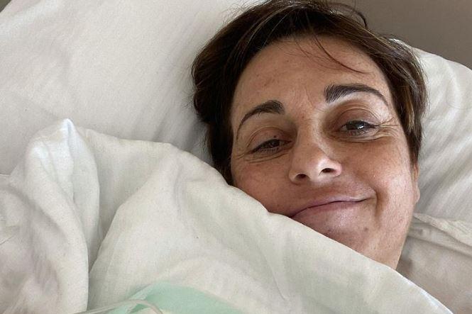 Benedetta Rossi in ospedale (foto Instagram)