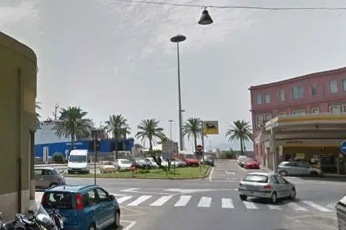 L'angolo fra via Sassari e viale La Playa