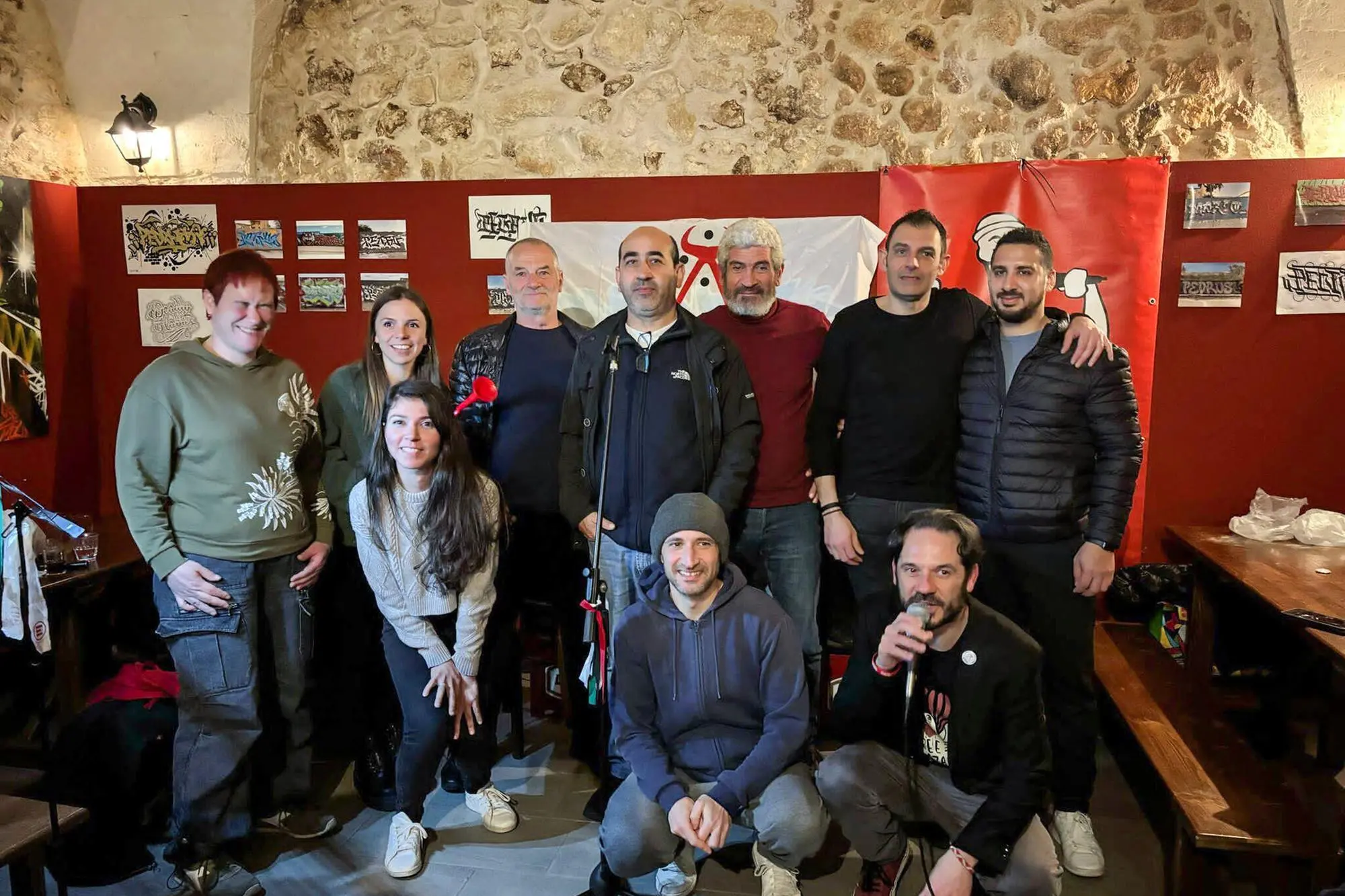 I partecipanti alla gara poetica