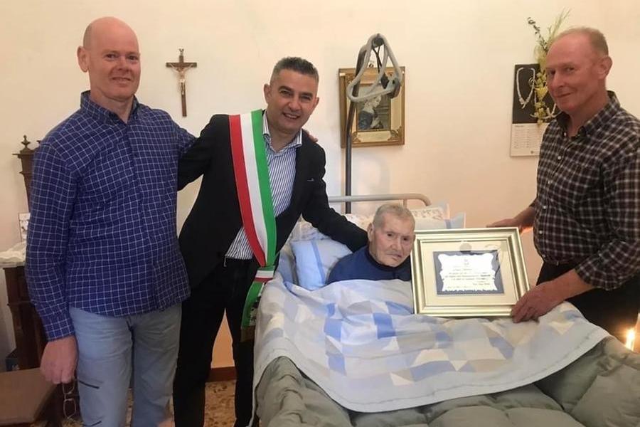 Settimo San Pietro, Edmondo Pilleri compie 101 anni nel giorno della Pasquetta