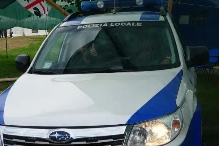Polizia locale (foto Mariangela Pala)