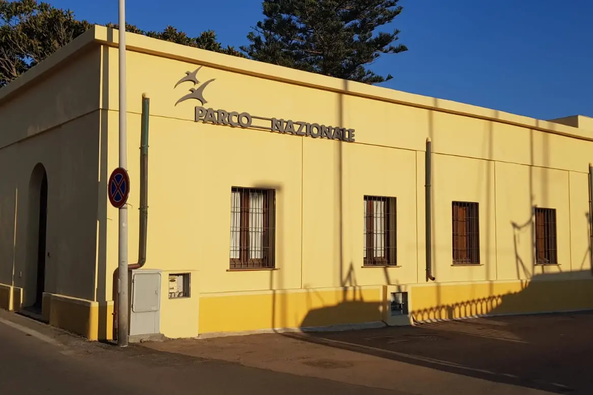 La sede Parco Nazionale, in via Giulio Cesare (Ronchi)