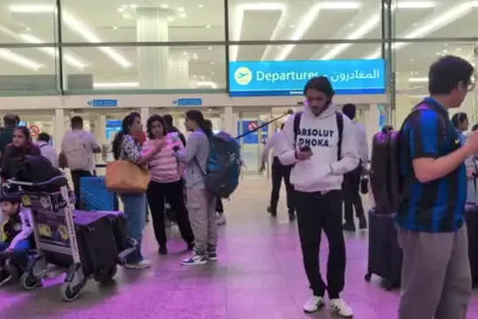 M.O., all'aeroporto di Dubai primi passeggeri in partenza