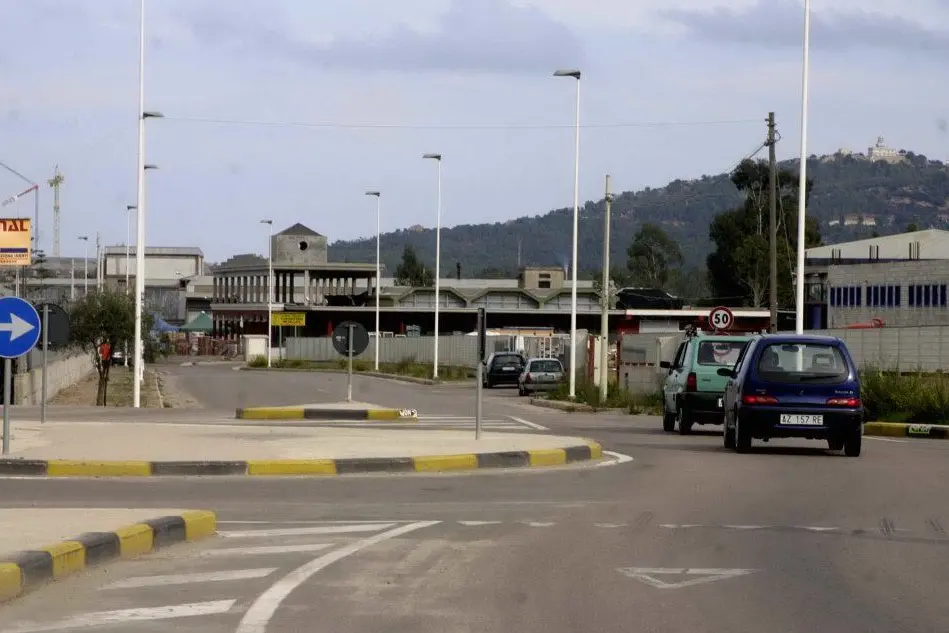La zona industriale di Tortolì