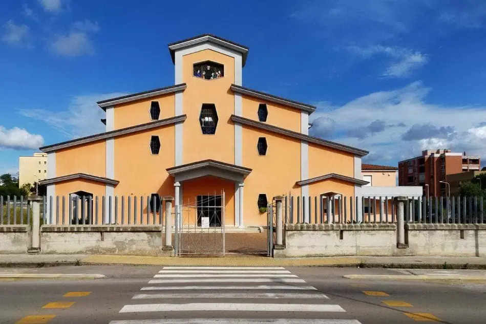 La chiesa di San Giovanni Bosco, nel quartiere di Monserrato Rizzeddu a Sassari (L'Unione Sarda - Marras)