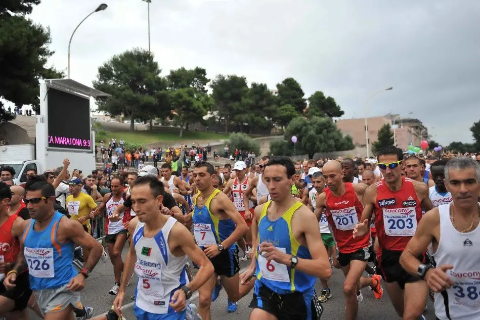 La mezza maratona Cagliari Respira